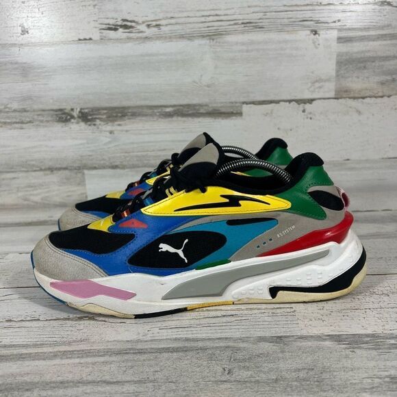 Puma Men's RS-Fast INTL Shoes Sneakers Multi Color Low Top Athletic Size 11 - Picture 2 of 8